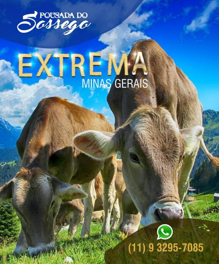 Pousada Do Sossego Extrema Exterior foto